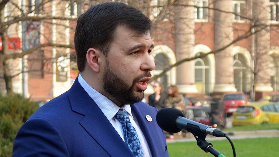Врио главы ДНР Денис Пушилин 