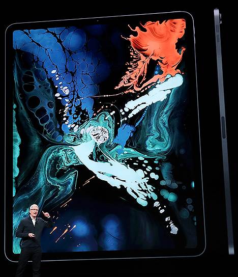 Презентация нового iPad Pro, в котором теперь отсутствует кнопка «Домой»