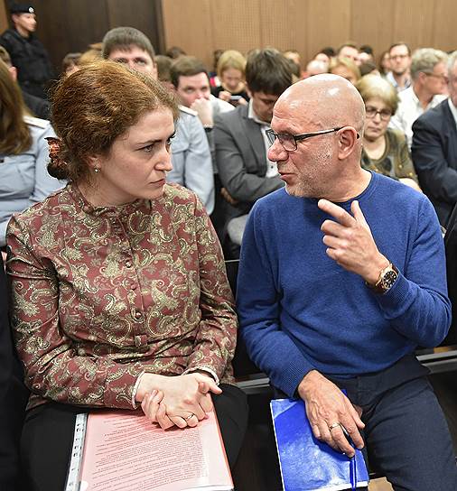 Директор РАМТ Софья Апфельбаум и бывший генеральный директор «Гоголь-центра» Алексей Малобродский 