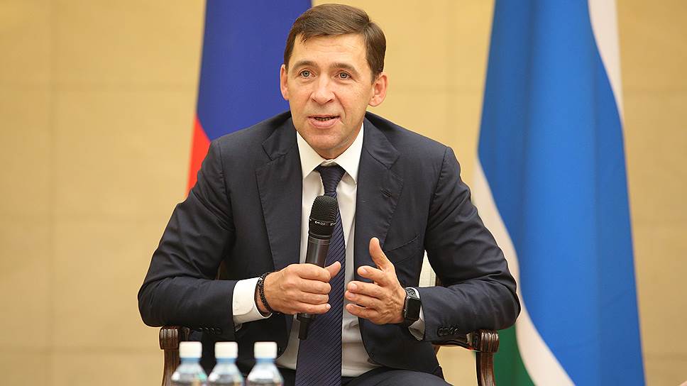 Губернатор Свердловской области Евгений Куйвашев