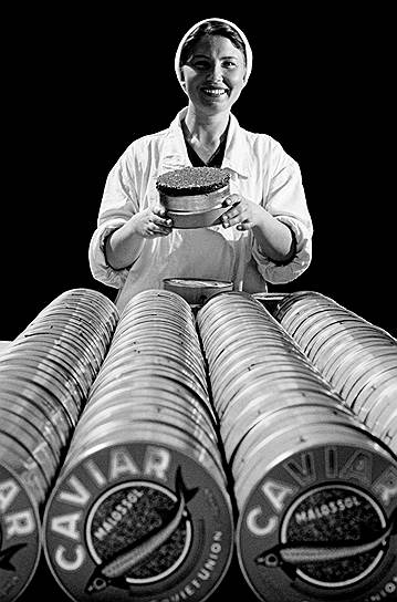 Превью к выставке «Искусство рекламной фотографии 1950–60-х» в ЦДХ. Лев Бородулин. Икра. 1960-е 