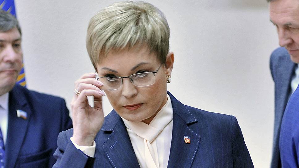 Бывший губернатор Мурманской области Марина Ковтун 