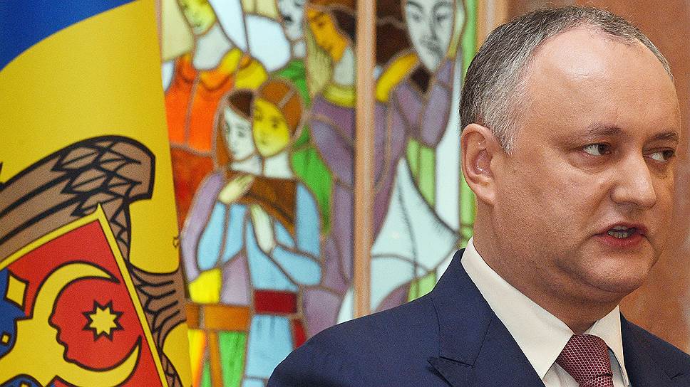 Президент Молдавии Игорь Додон