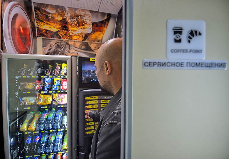 В сервисной зоне в коридоре предполагается размещение вендинговых автоматов 