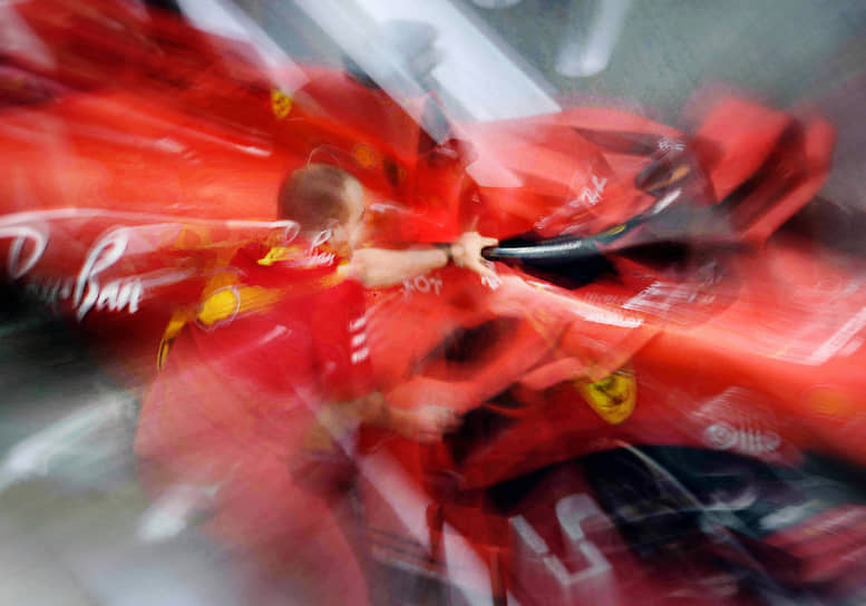 Болид команды Ferrari 