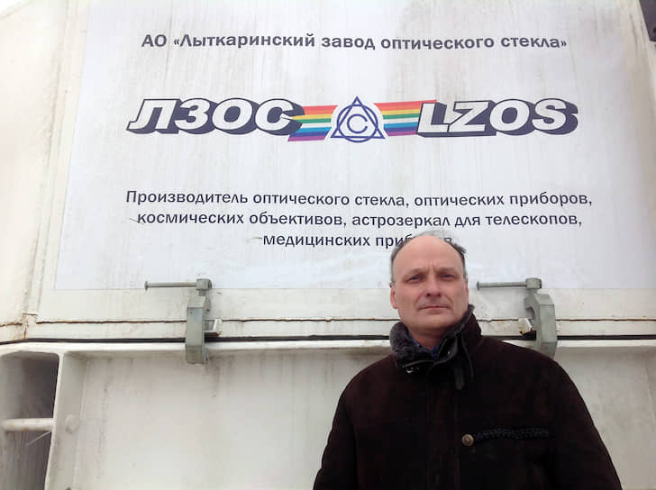 Заместитель начальника научно-производственного комплекса ЛЗОС Владимир Патрикеев 