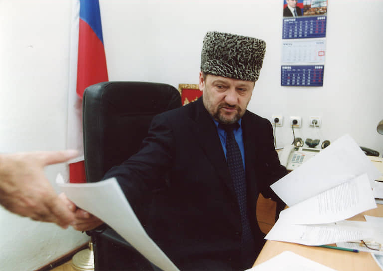 Первый президент Чеченской Республики Ахмат Кадыров
