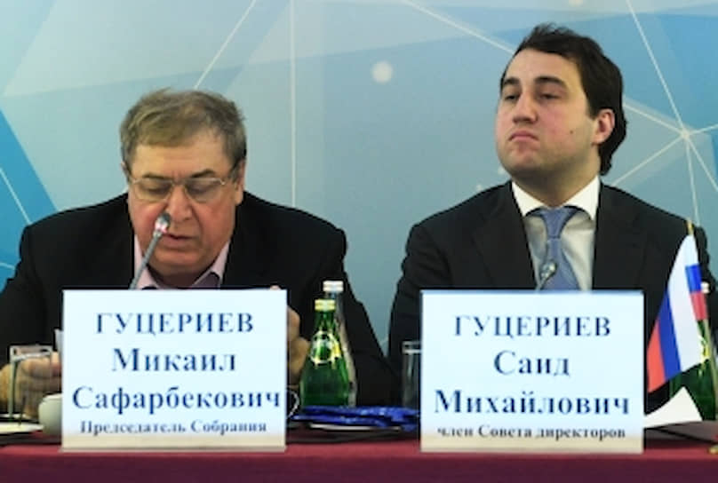 Бизнесмены Михаил Гуцериев и Саид Гуцериев 