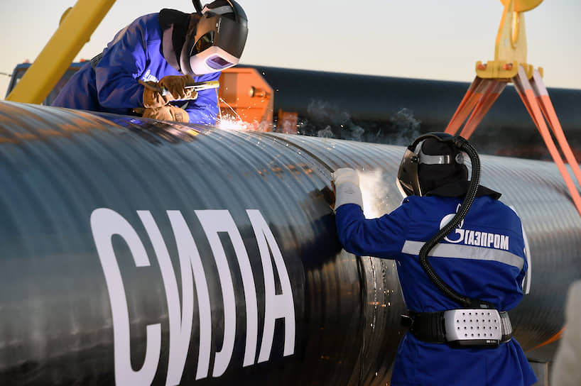 2 декабря   Газопровод стоимостью около 1 трлн руб. будет поставлять в Китай 38 млрд кубометров газа к 2025 году 