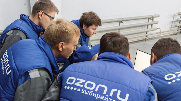 Ozon уволит большинство курьеров