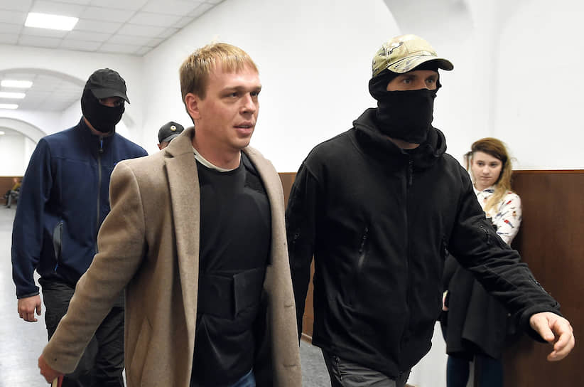 Корреспондент отдела расследований «Медузы» Иван Голунов 