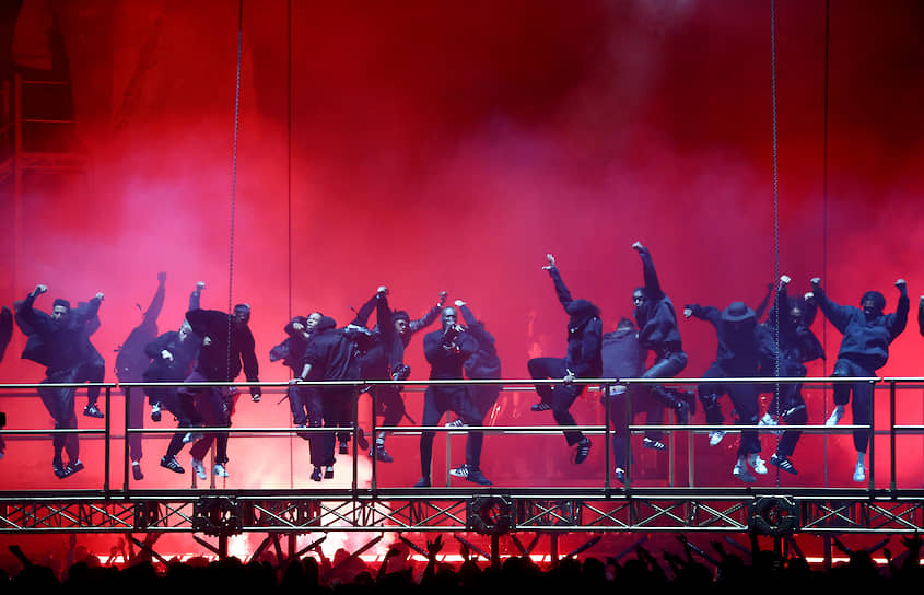 Выступление рэпера Stormzy