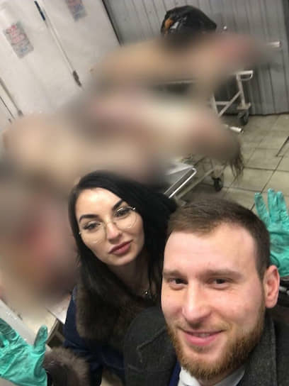 Майор полиции Вячеслав Горнеев и старший лейтенант Татьяна Пурышева