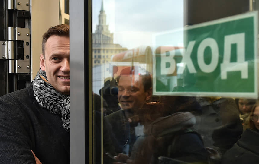 Политик Алексей Навальный