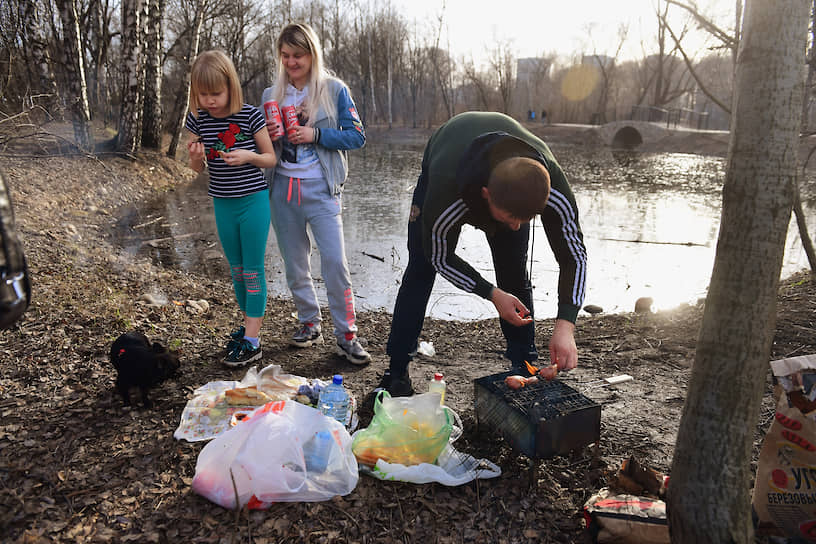 Пикник в парке «Покровское-Стрешнево» 