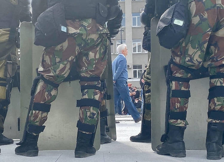 Трансляция митинга велась в социальных сетях 