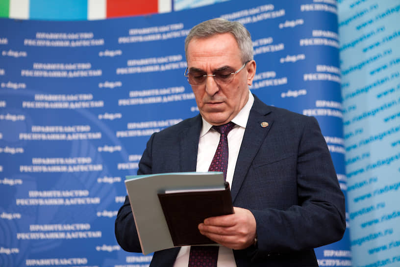 Глава Минздрава Дагестана Джамалудин Гаджиибрагимов 