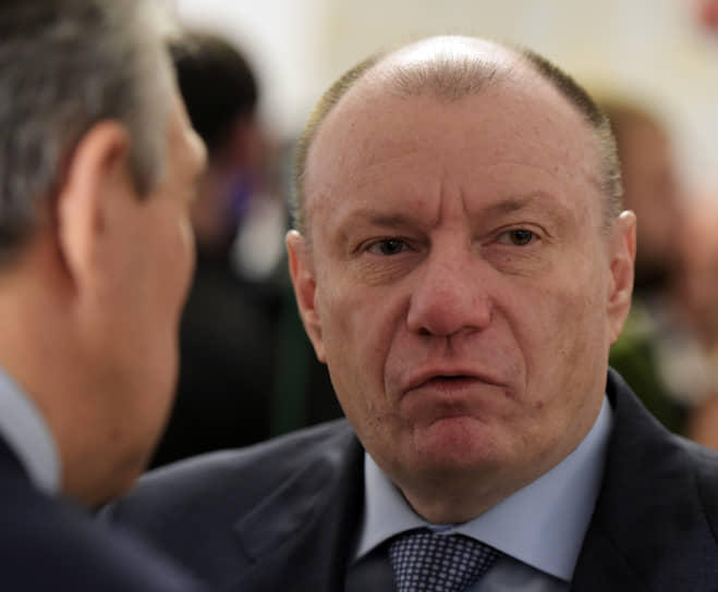 Бизнесмен Владимир Потанин 