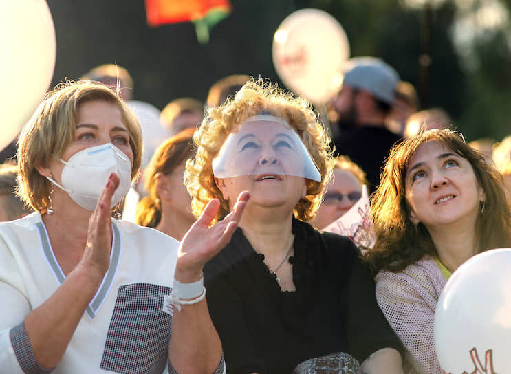 Все участники митинга проходили через контрольные пункты