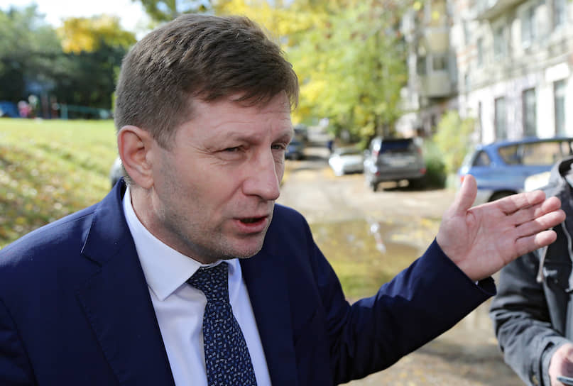 Бывший губернатор Хабаровского края Сергей Фургал