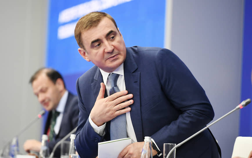 Губернатор Тульской области Алексей Дюмин