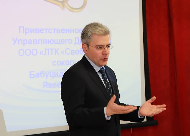 Директор Липецкой трубной компании «Свободный сокол» Антон Бабуцидзе 