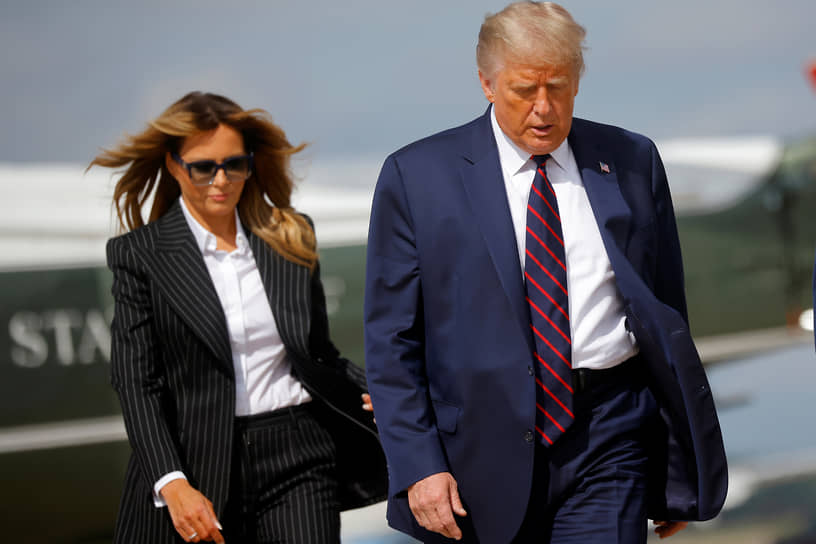 Мелания и Дональд Трамп