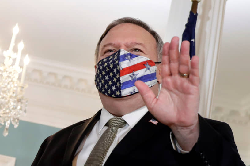 Госсекретарь США Майк Помпео 