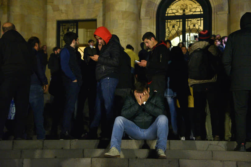Протесты армян в Ереване  