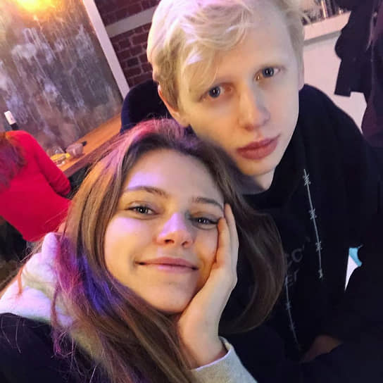 Гимнастка и модель Наталья Булычева и ее брат Иван Булычев 