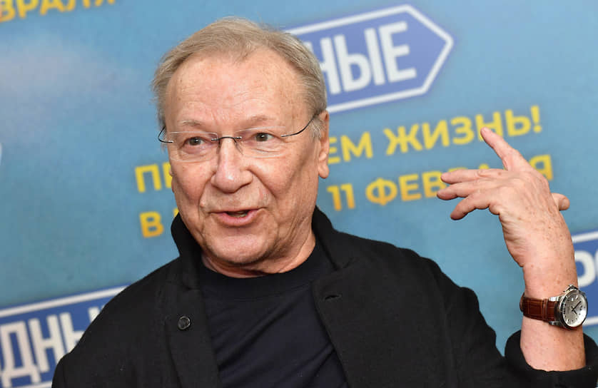 Актер Сергей Шакуров на премьере фильма Ильи Аксенова «Родные» 
