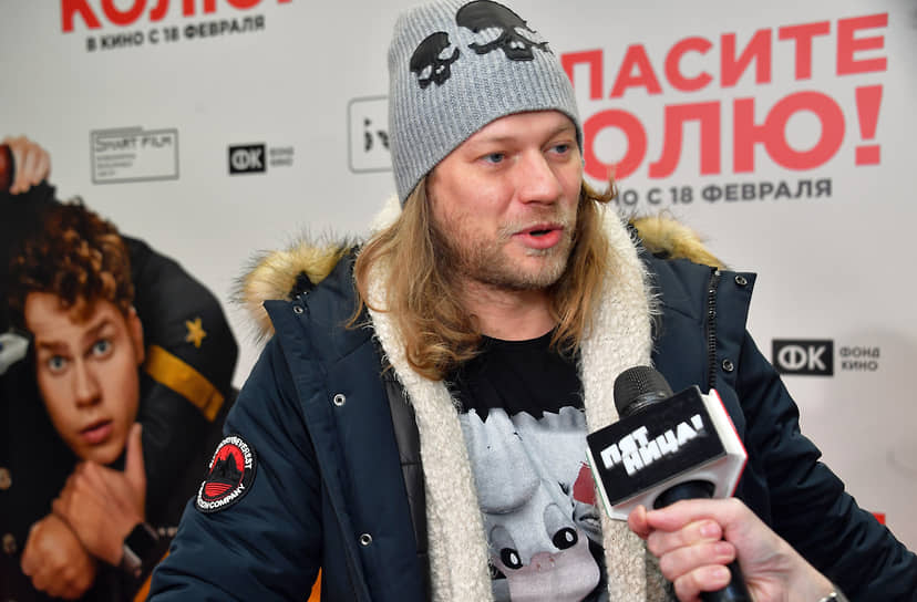 Музыкант Роман Архипов на премьере фильма Дмитрия Губарева «Спасите Колю!» 