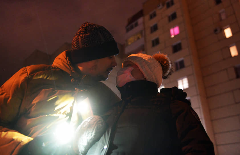 Санкт-Петербург. Участники акции «Любовь сильнее страха»