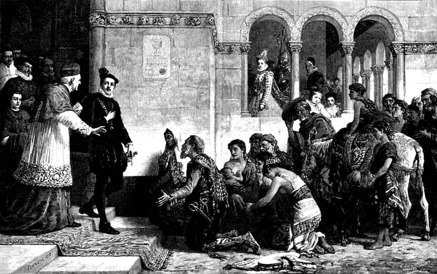 Парижская хроника 1427 года так описывает первую встречу парижан с цыганским табором: «…несмотря на их бедность, среди них были чародейки, которые, глядя на ладонь, говорили, что случилось, или только должно случиться; они внесли раздор в некоторые семьи… пока они занимались пророчествами, у народа опустошались кошельки… Так пришлось им убраться»