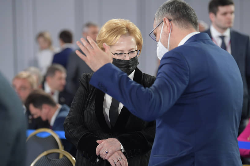 Руководитель Федерального медико-биологического агентства Вероника Скворцова 