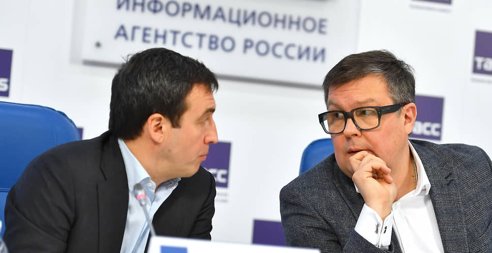 Политологи Дмитрий Гусев (слева) и Алексей Мартынов 