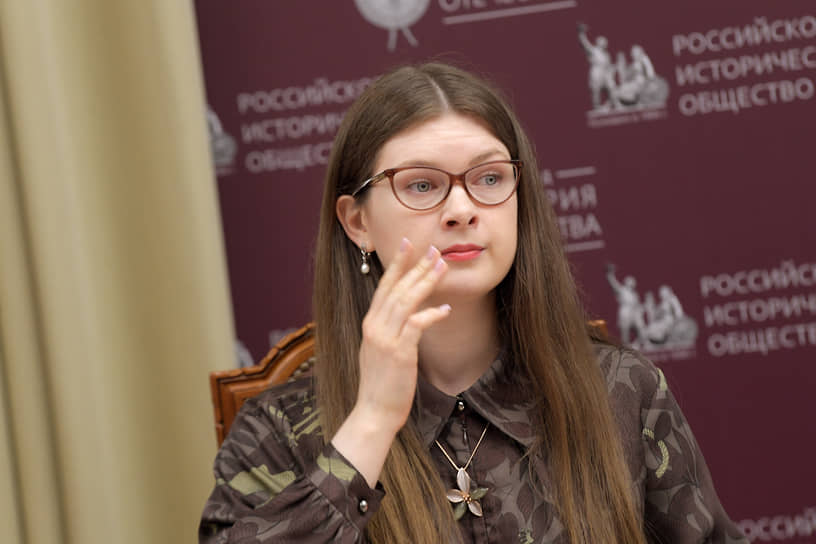 Глава центрального штаба движения «Волонтеры победы» Ольга Амельченкова 