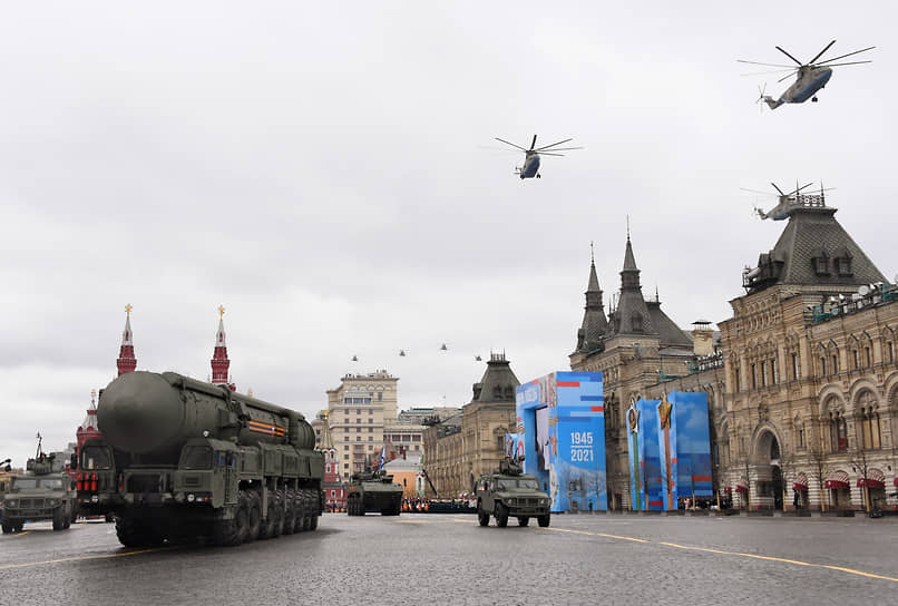 Москва. Стратегические ракетные комплексы «Ярс» 54-й гвардейской ракетной дивизии