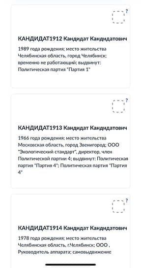 Тестирование системы электронного голосования