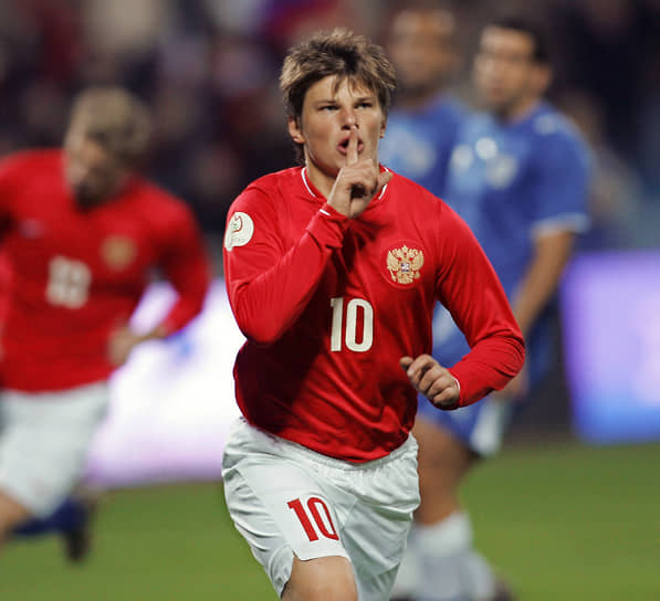 Аршавин вошел в состав символической сборной чемпионата Европы 2008 года по версии Союза европейских футбольных ассоциаций 