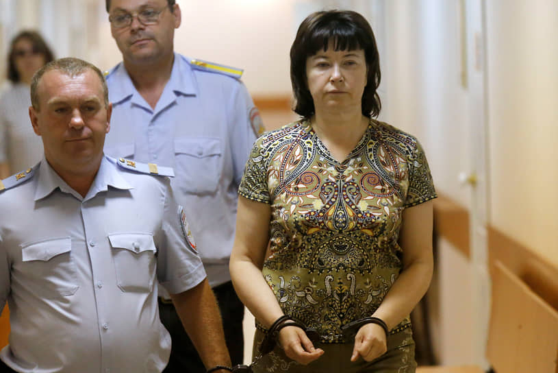 Бывшая жена члена банды Цапков Вячеслава Цеповяза Наталья Стришняя
