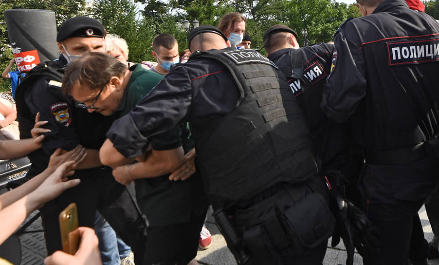 Митинг КПРФ против принудительной вакцинации