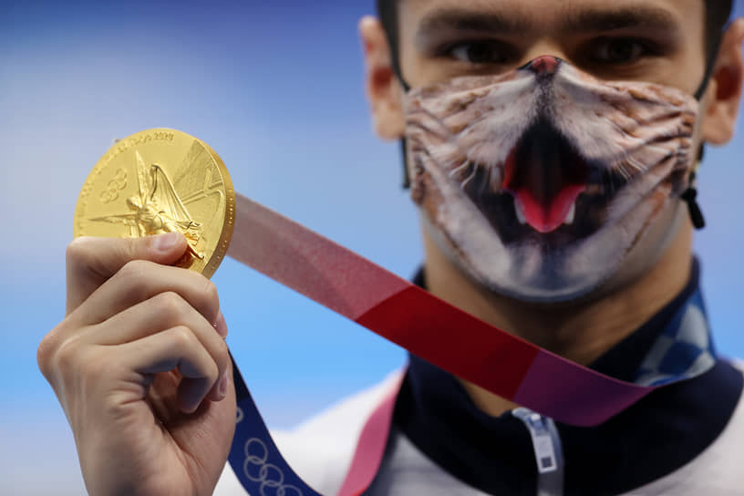 Золото. Евгений Рылов. Плавание, 200 м на спине