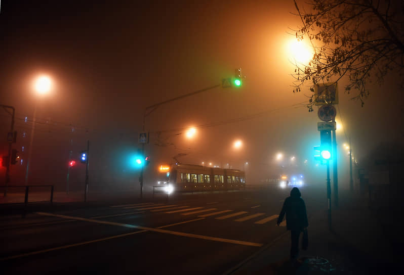 Вид на улицы города