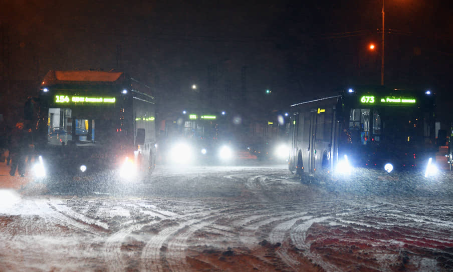 Ночью в Москве был объявлен «оранжевый» уровень погодной опасности 