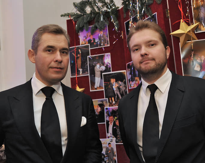 Павел Астахов (слева) и его сын Антон Астахов  