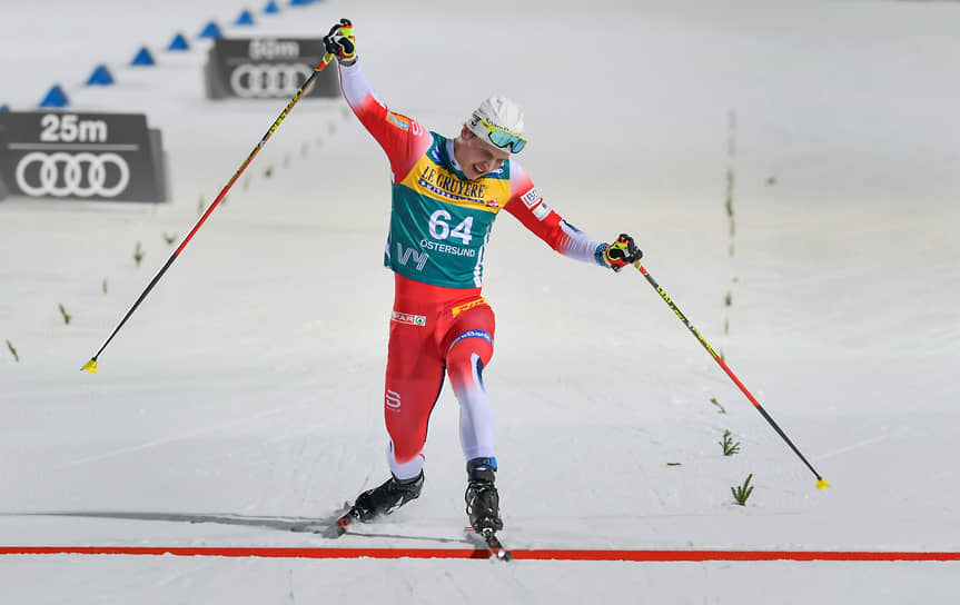 Симен Крюгер, Норвегия, лыжный спорт Двукратный олимпийский чемпион 2018 года, трехкратный призер чемпионата мира 2021 года