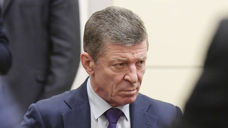 Замглавы администрации президента РФ Дмитрий Козак