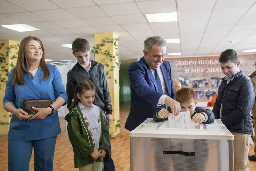 Кандидат в президенты Южной Осетии Александр Плиев