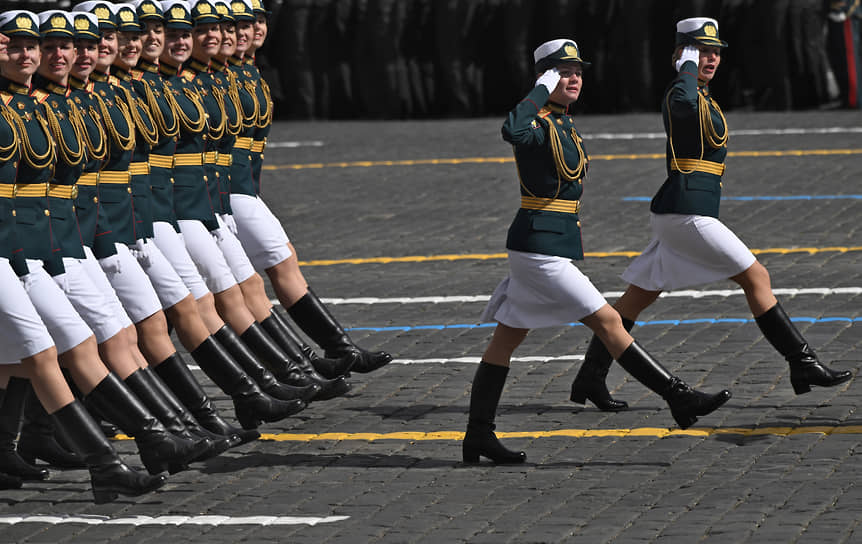 Парад Победы на Красной площади в Москве